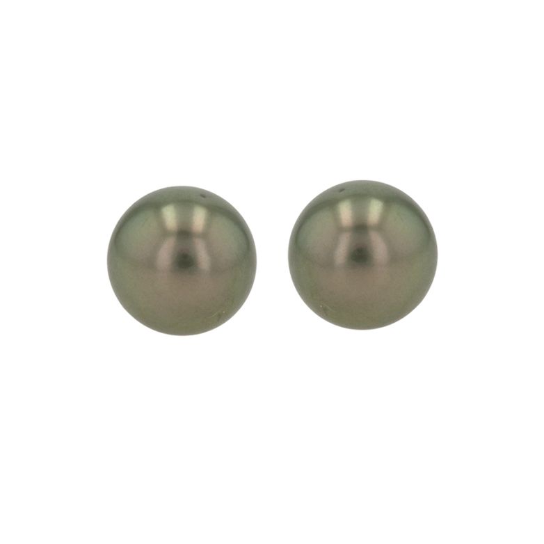 Boucles d'oreilles perles de Tahiti or jaune 2.97g Comme neuf -  reconditionné disponible sur Gemme Les Bijoux